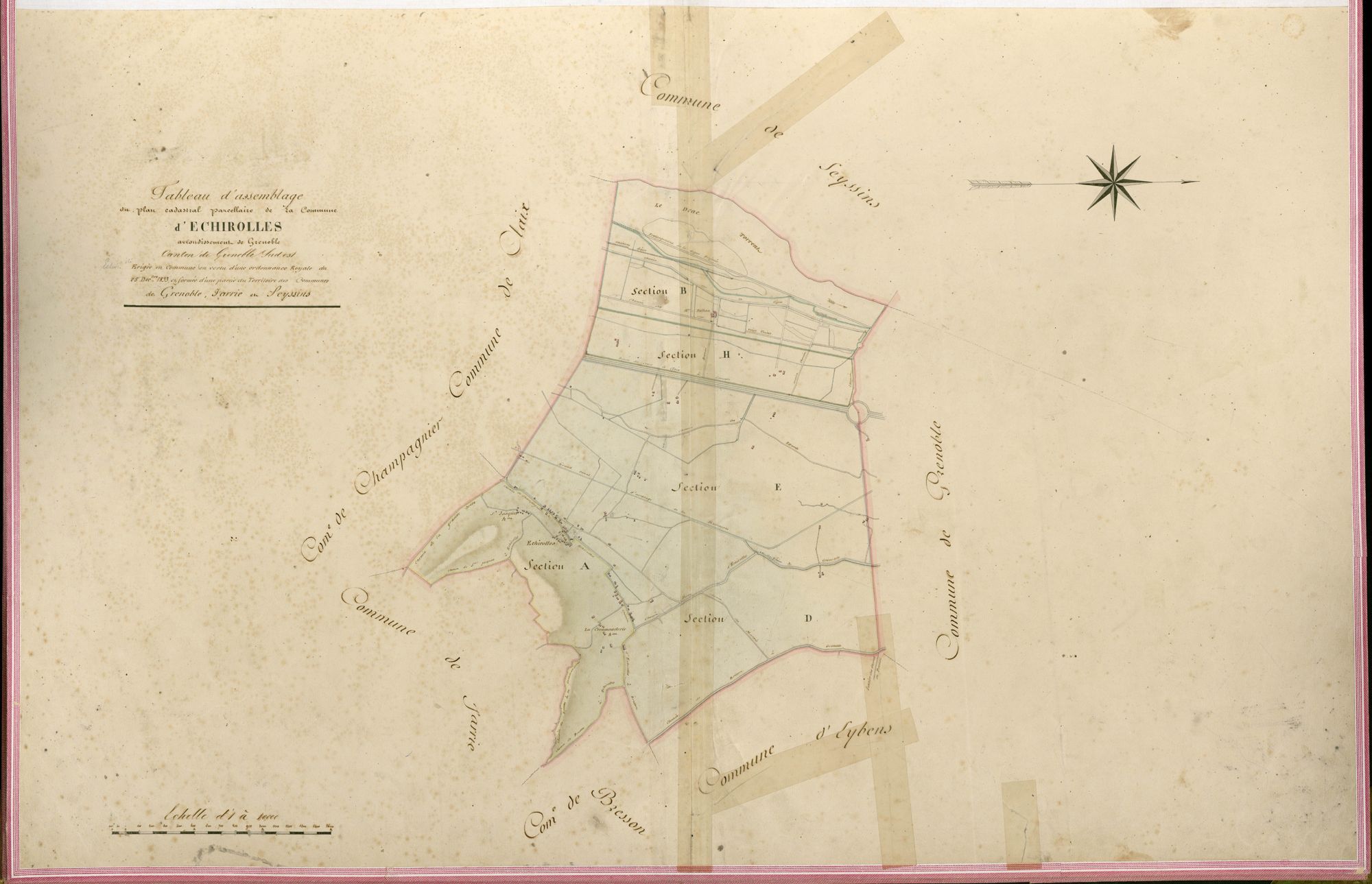 Document emprunté Tableau d'assemblage