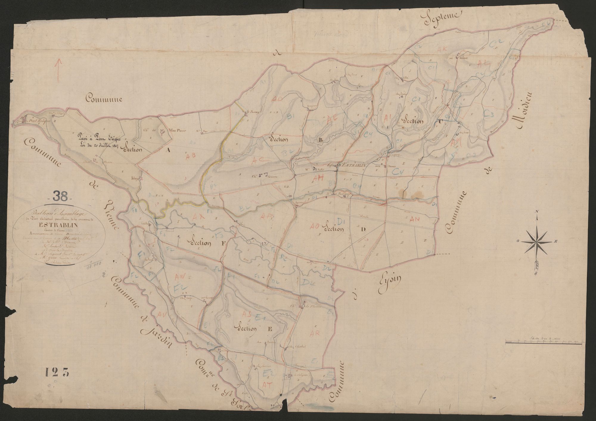 4P4/464 Tableau d'assemblage