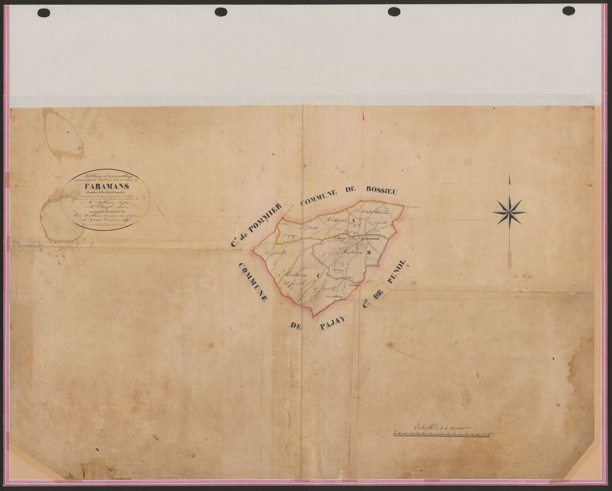 Document emprunté Tableau d'assemblage