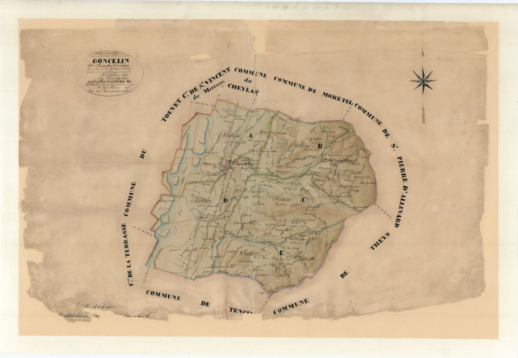 Document emprunté Tableau d'assemblage