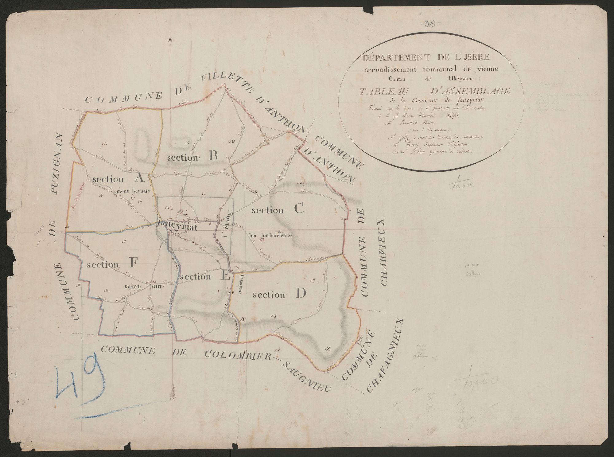 4P4/472 Tableau d'assemblage