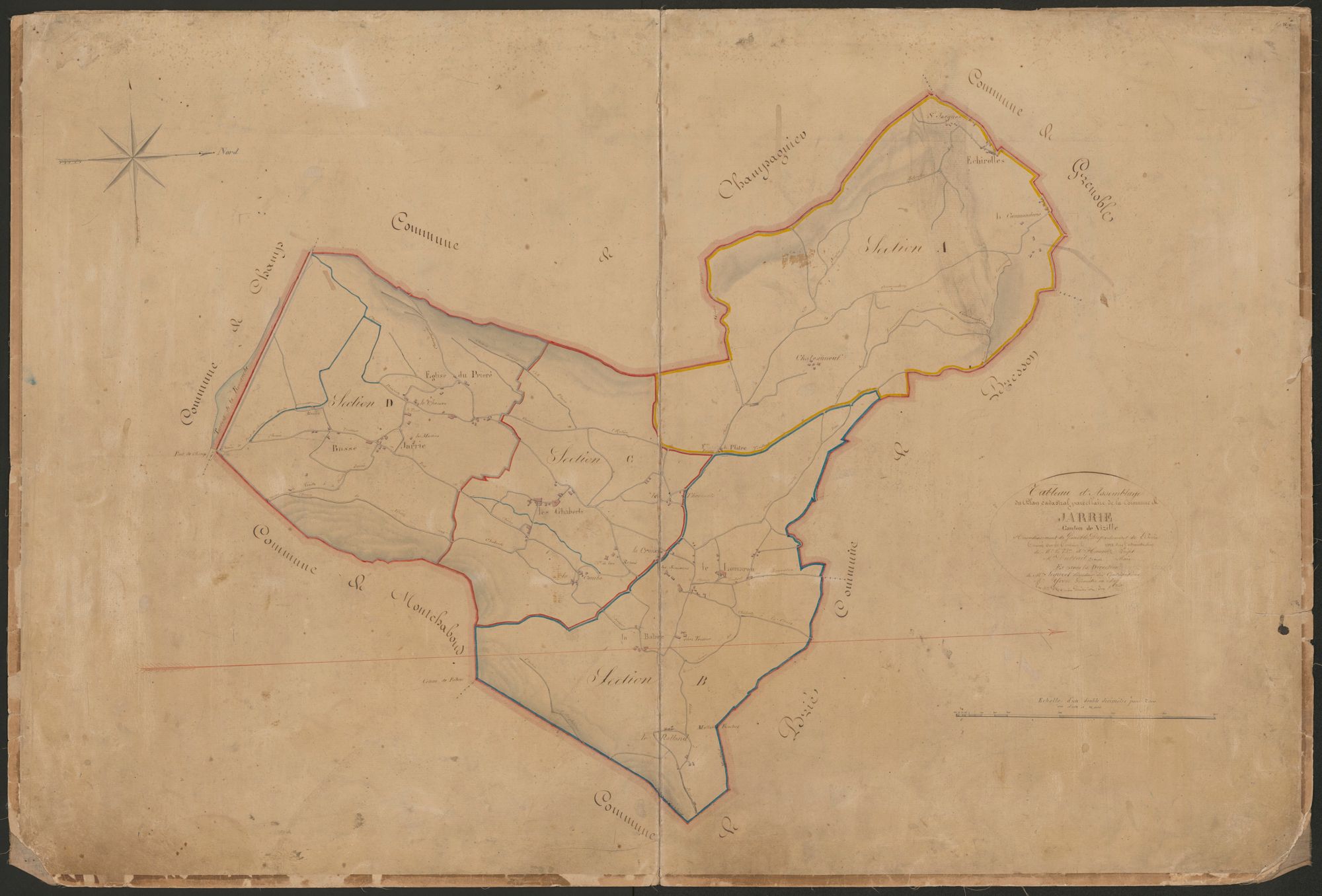 Document emprunté Tableau d'assemblage