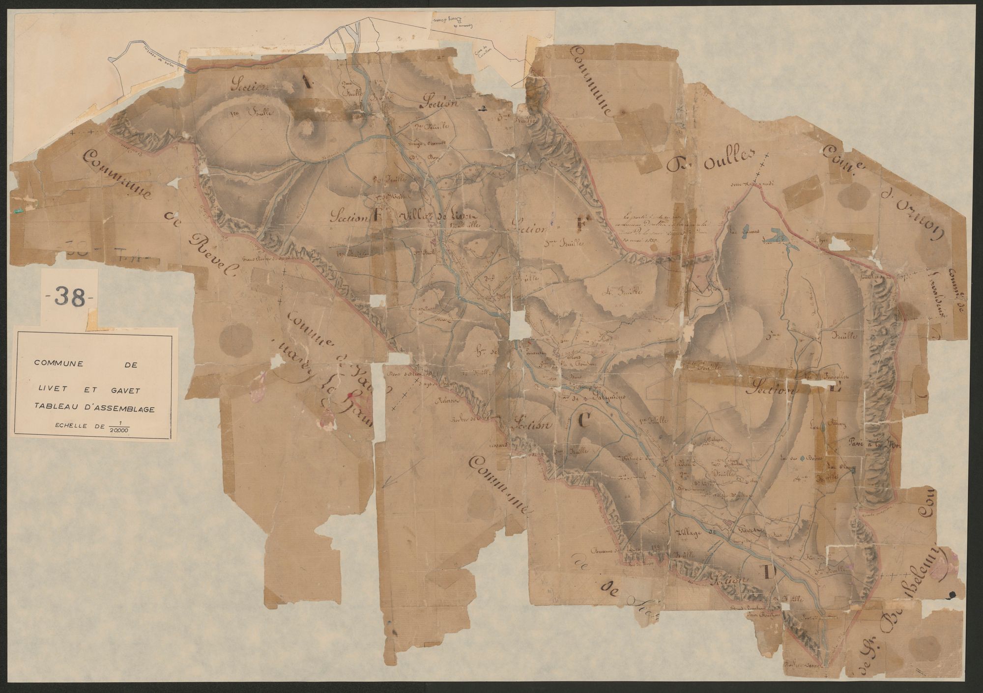 4P4/268 Tableau d'assemblage