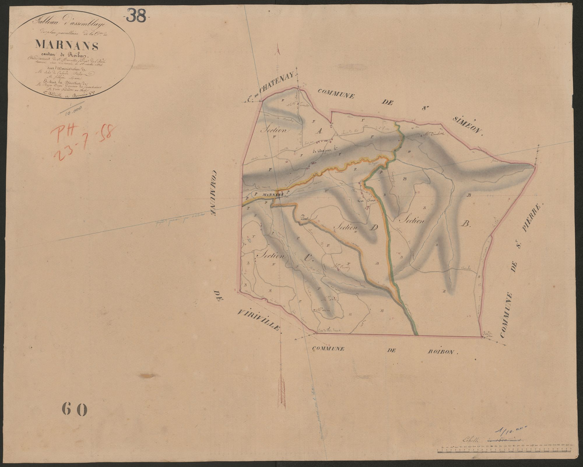 4P4/373 Tableau d'assemblage