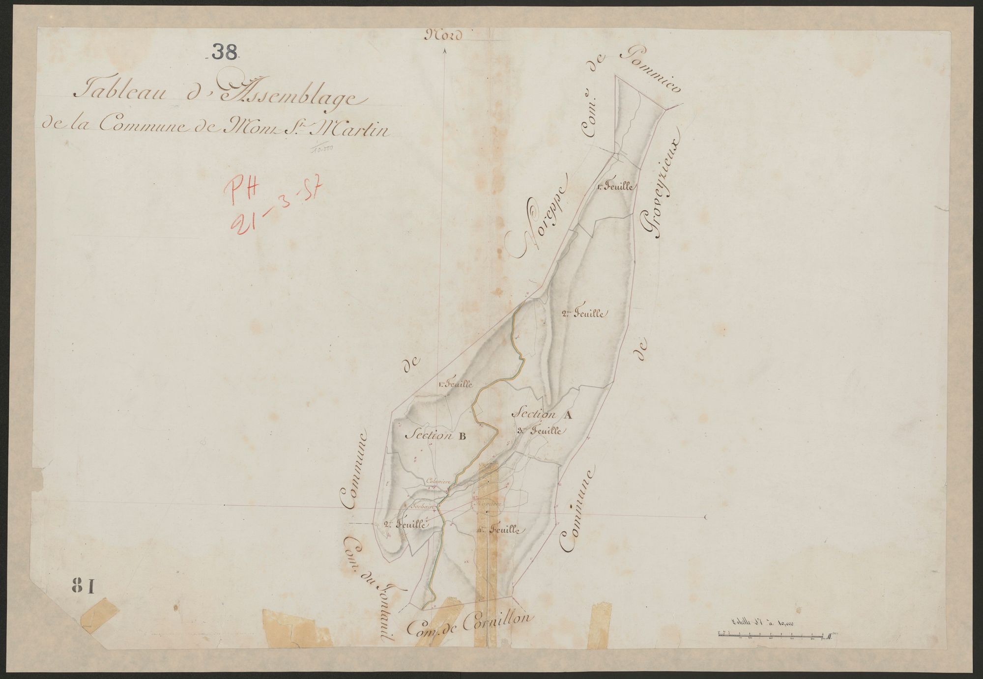 4P4/174 Tableau d'assemblage