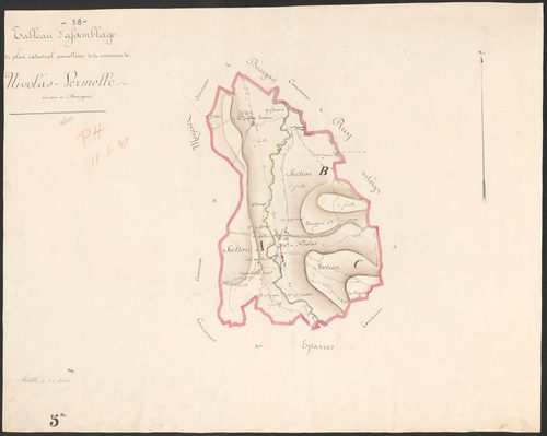4P4/68 Tableau d'assemblage
