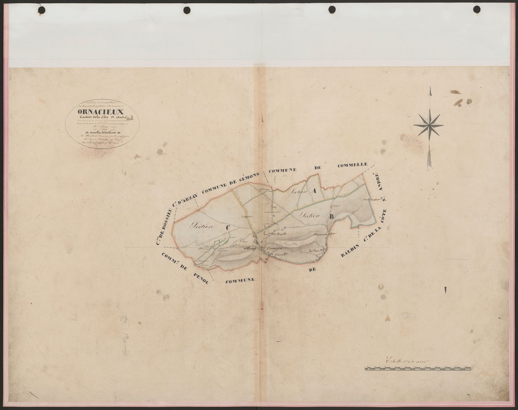 Document emprunté Tableau d'assemblage