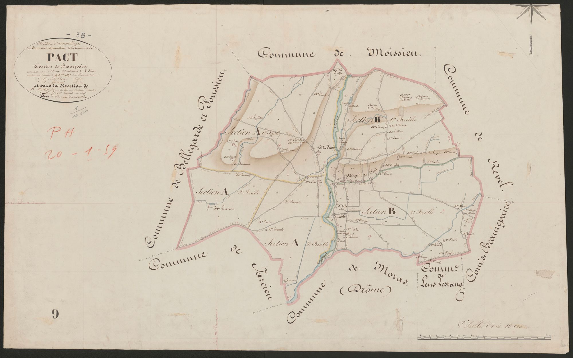 4P4/487 Tableau d'assemblage