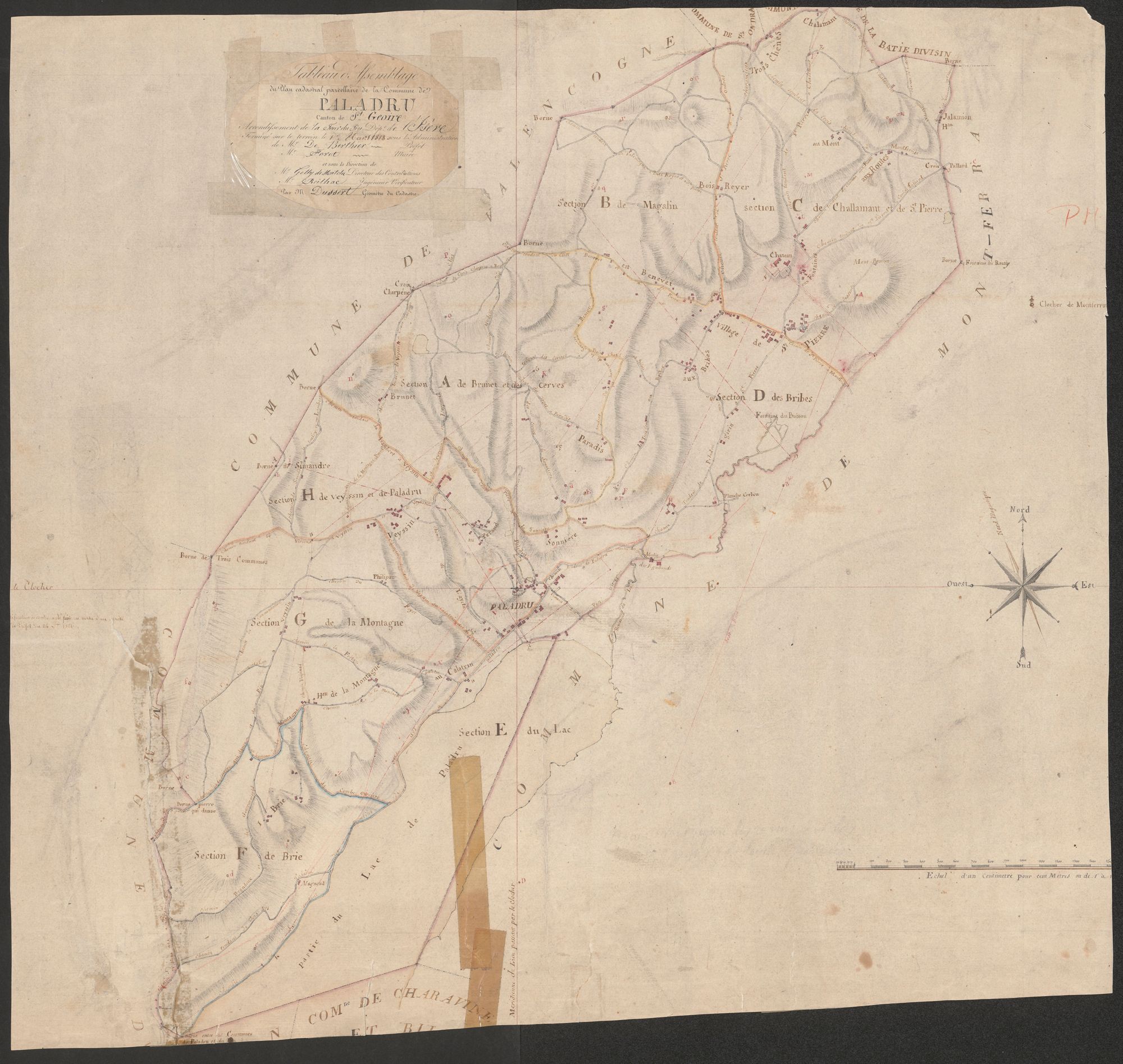 4P4/71 Tableau d'assemblage