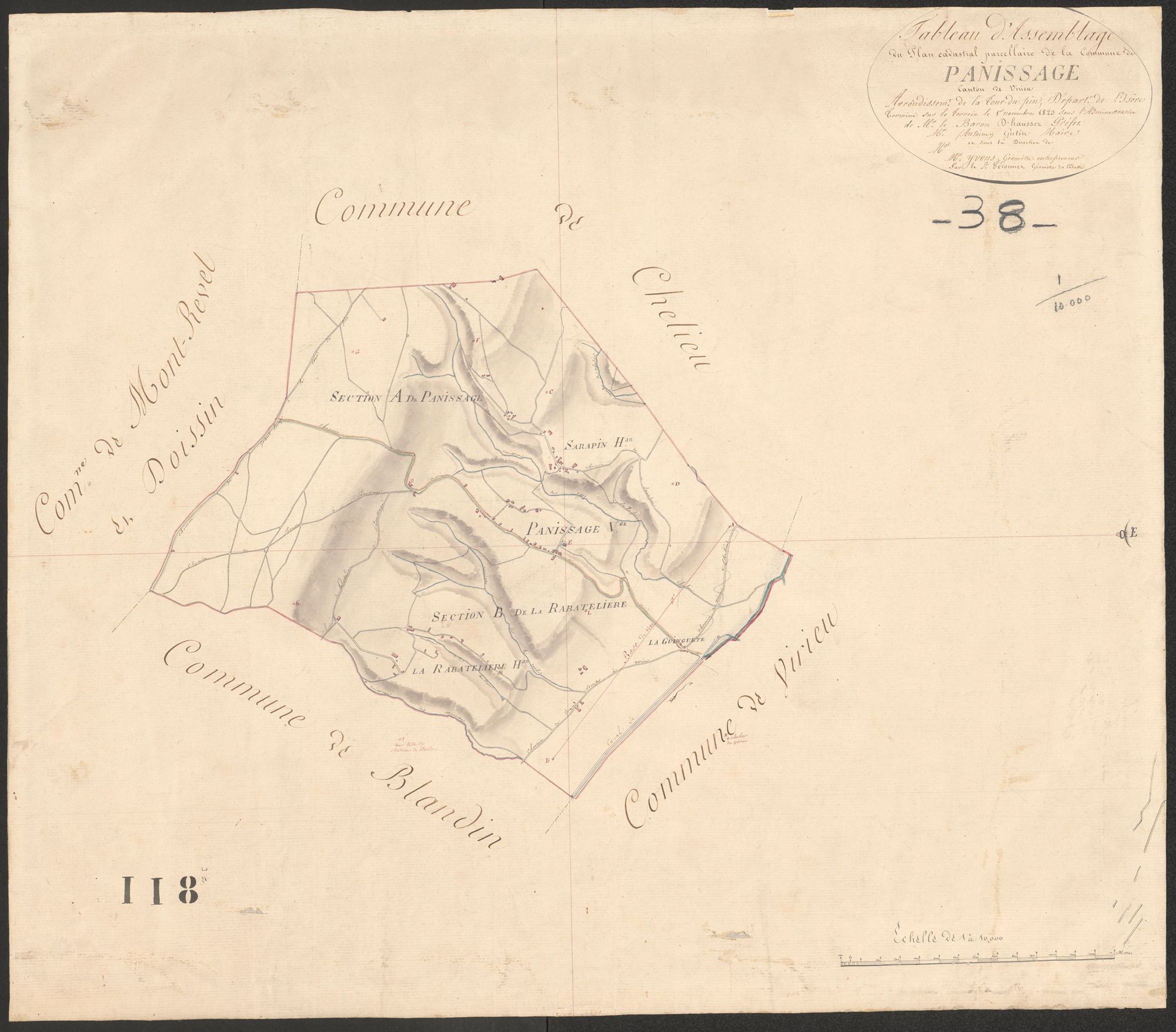 4P4/72 Tableau d'assemblage