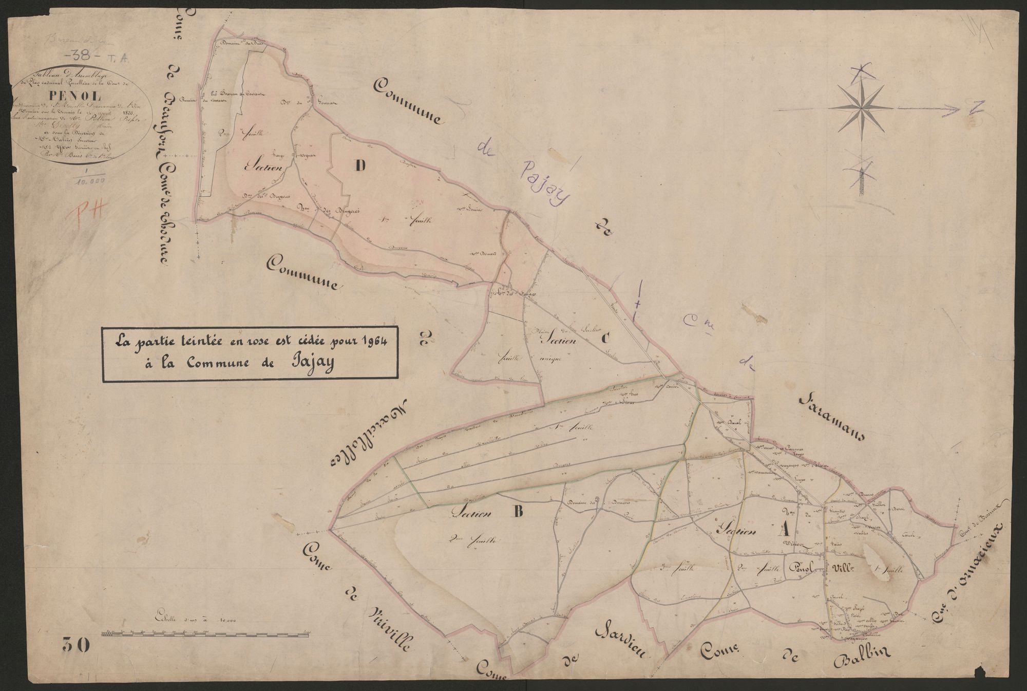 4P4/490 Tableau d'assemblage