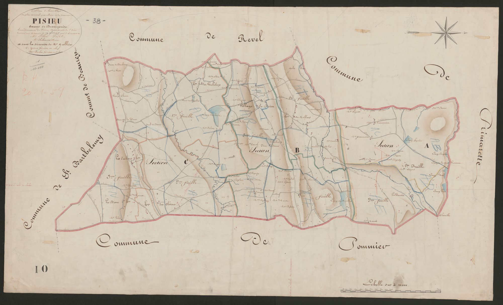 4P4/491 Tableau d'assemblage