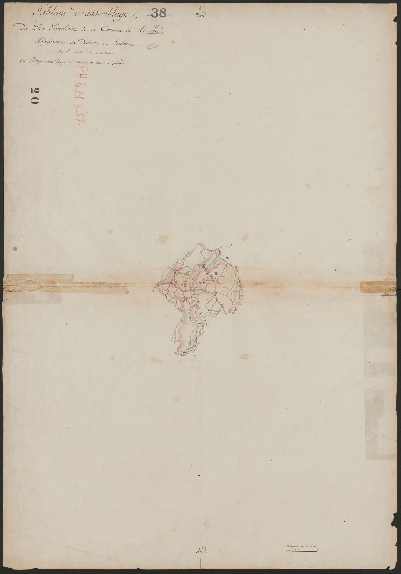 4P4/388 Tableau d'assemblage