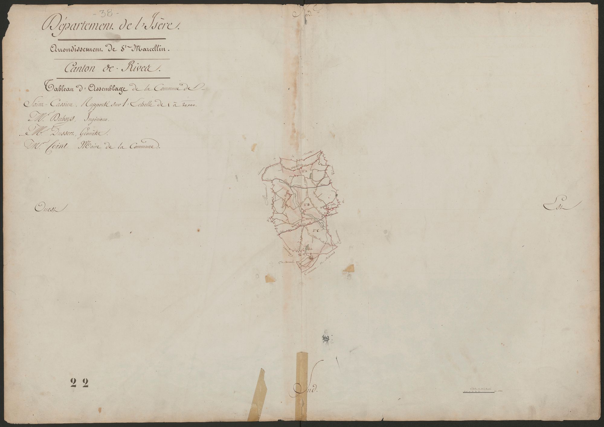 4P4/402 Tableau d'assemblage