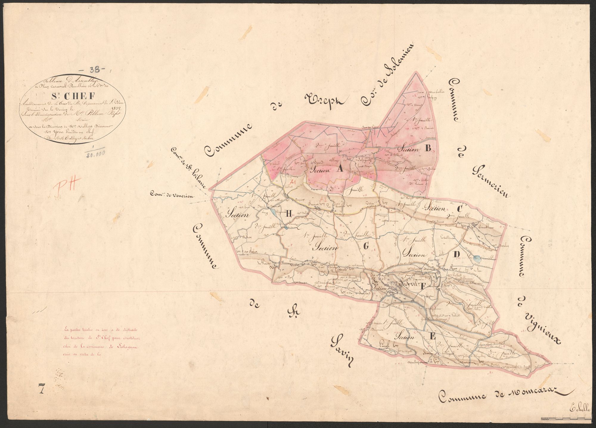4P4/91 Tableau d'assemblage