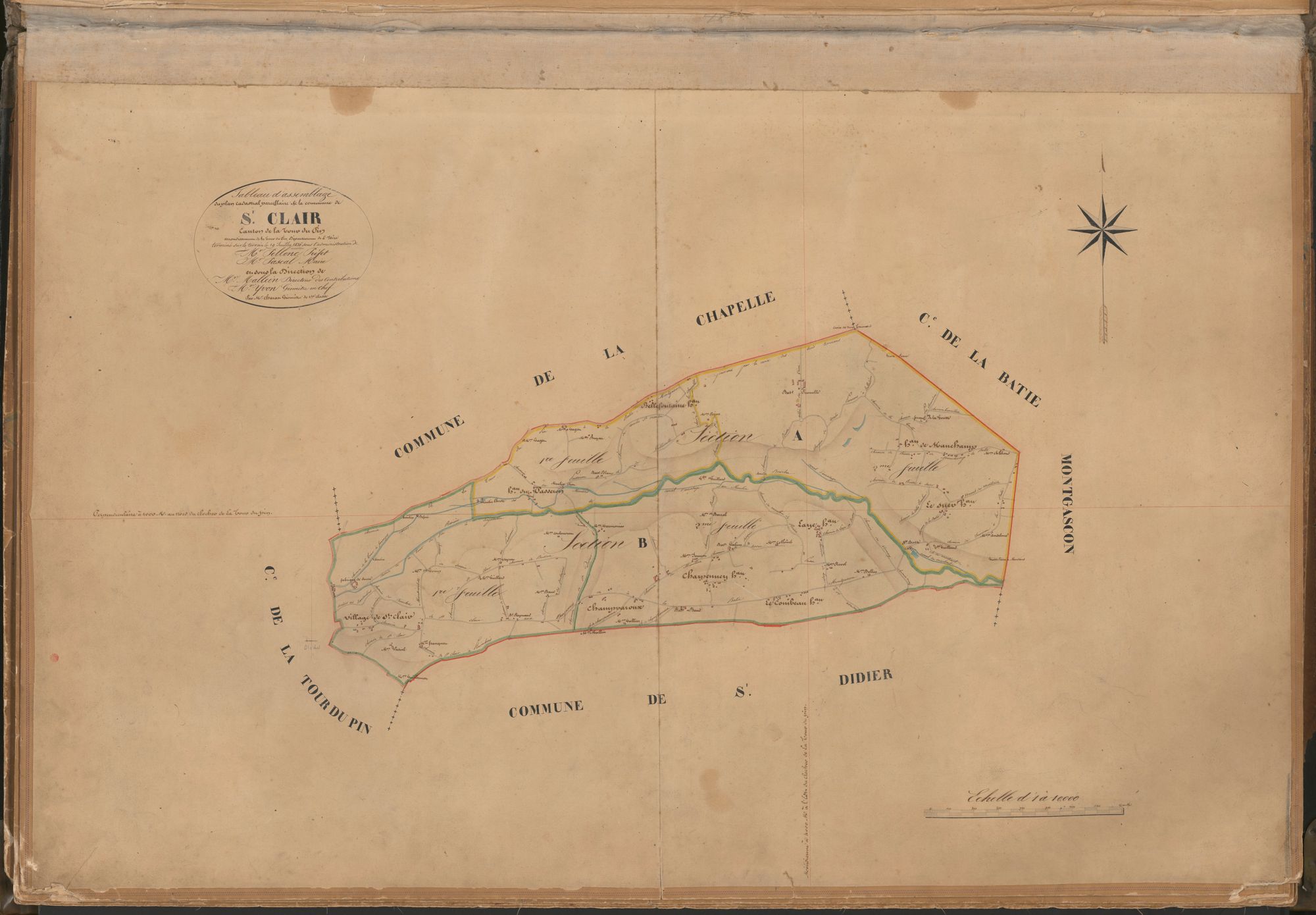 Document emprunté Tableau d'assemblage