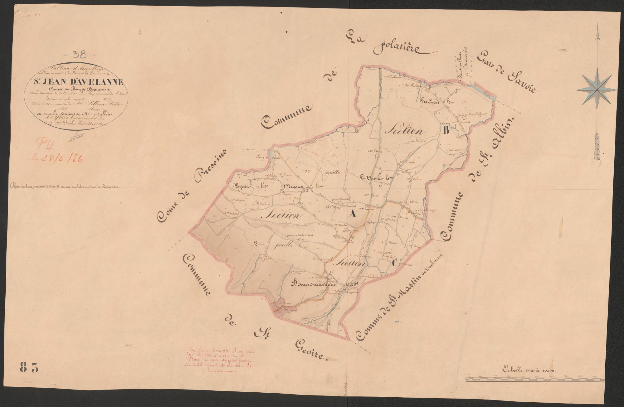 4P4/97 Tableau d'assemblage