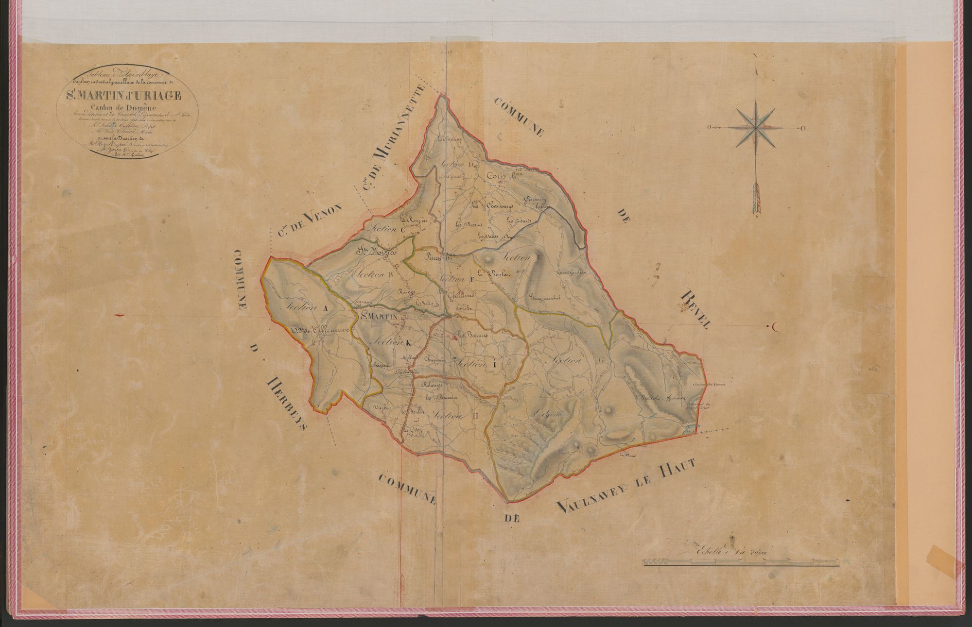 Document emprunté Tableau d'assemblage