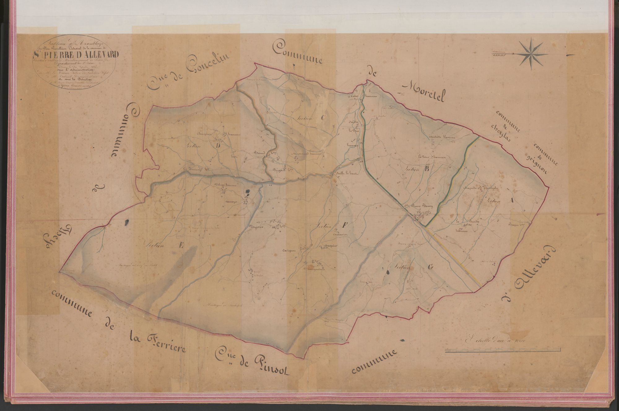 Document emprunté Tableau d'assemblage