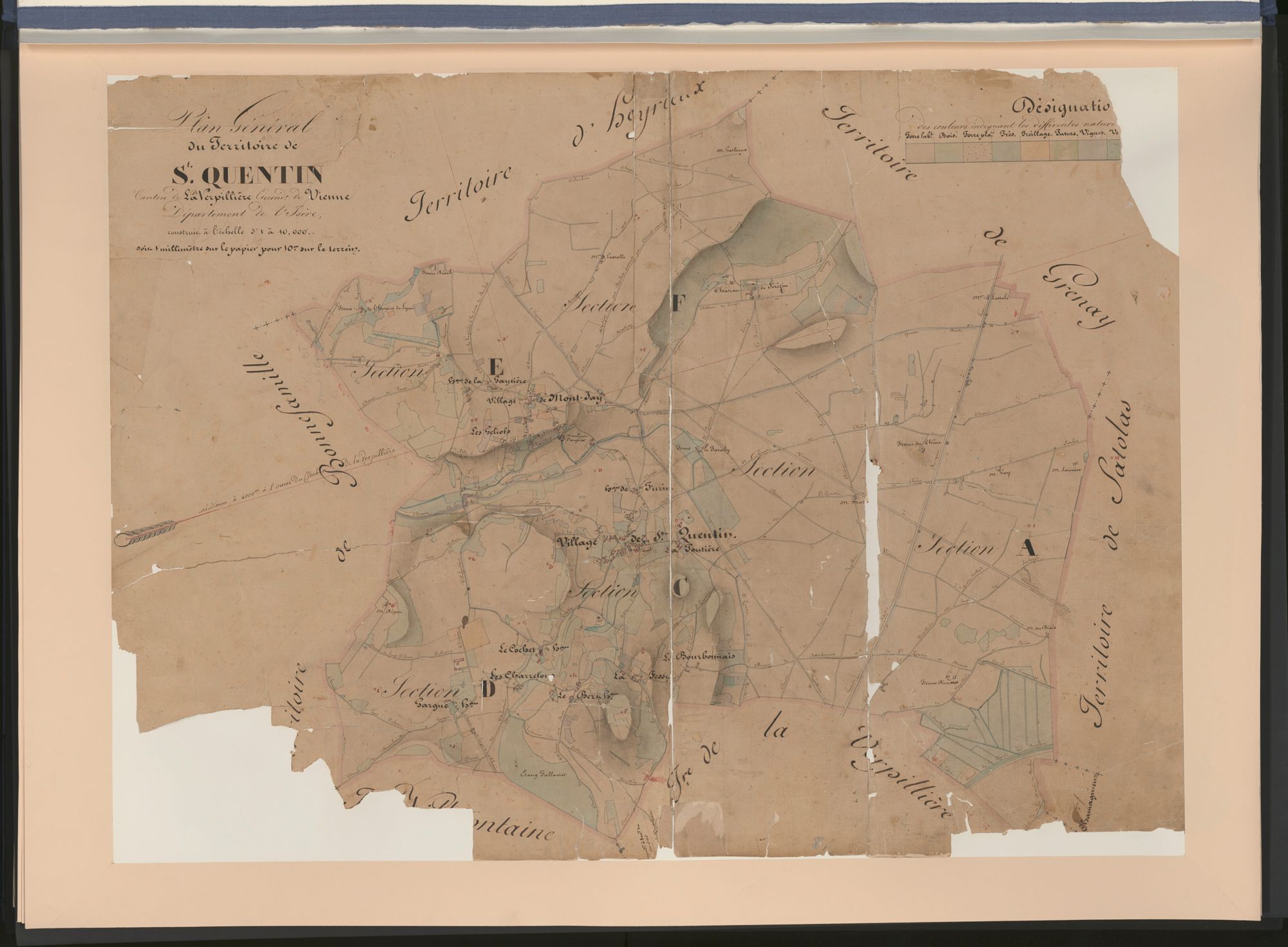 Document emprunté Tableau d'assemblage