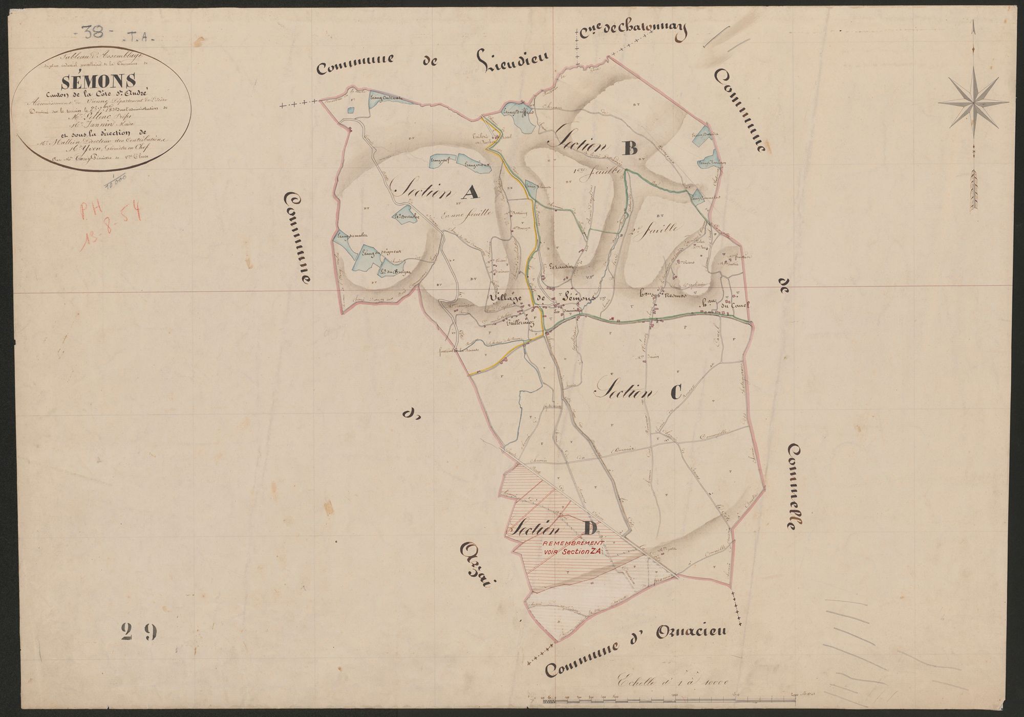 4P4/523 Tableau d'assemblage