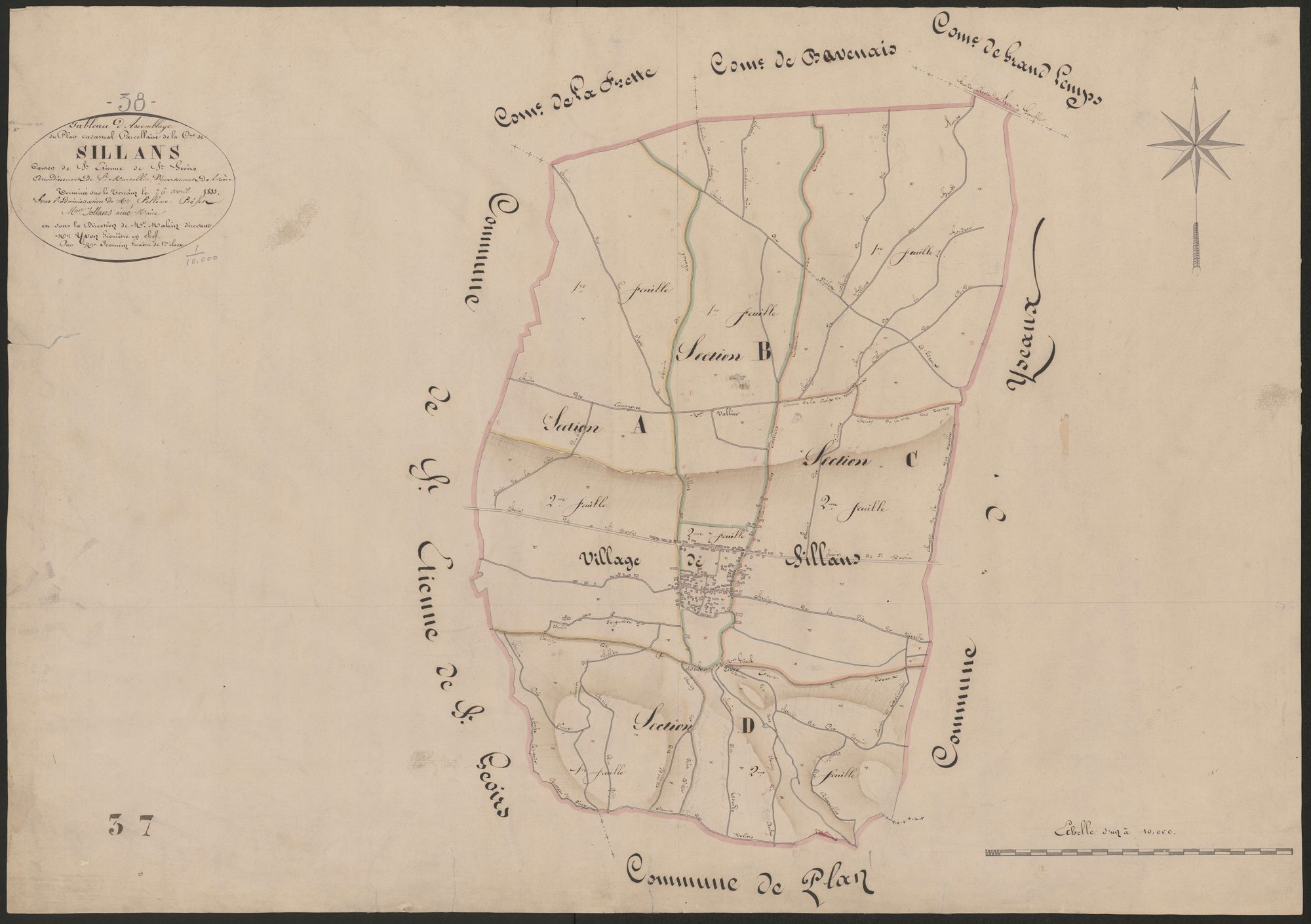 4P4/395 Tableau d'assemblage