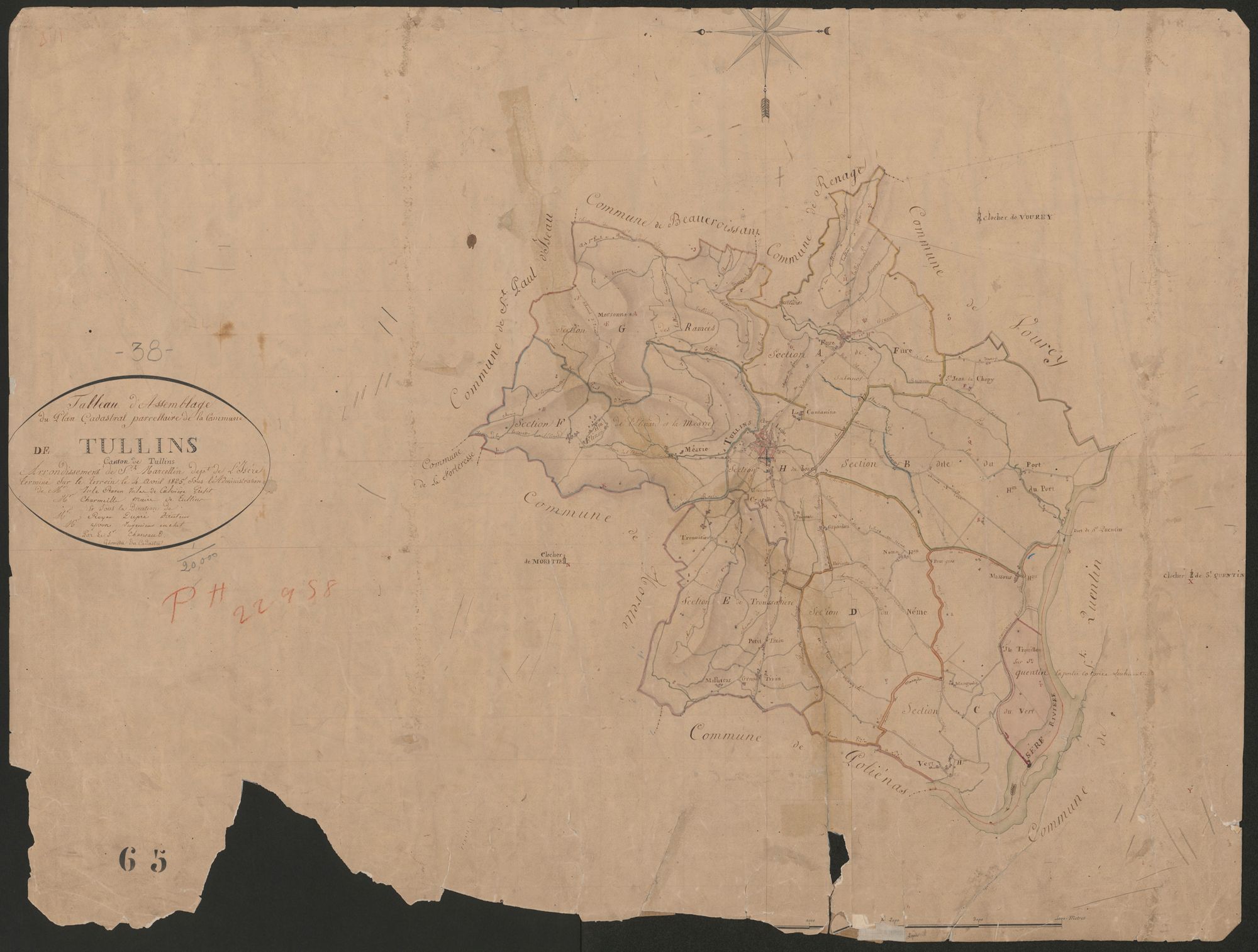 4P4/423 Tableau d'assemblage