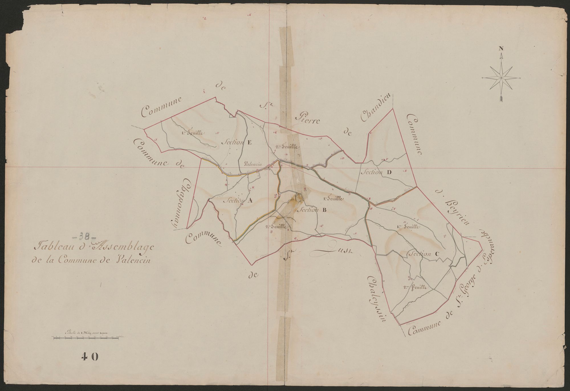 4P4/529 Tableau d'assemblage