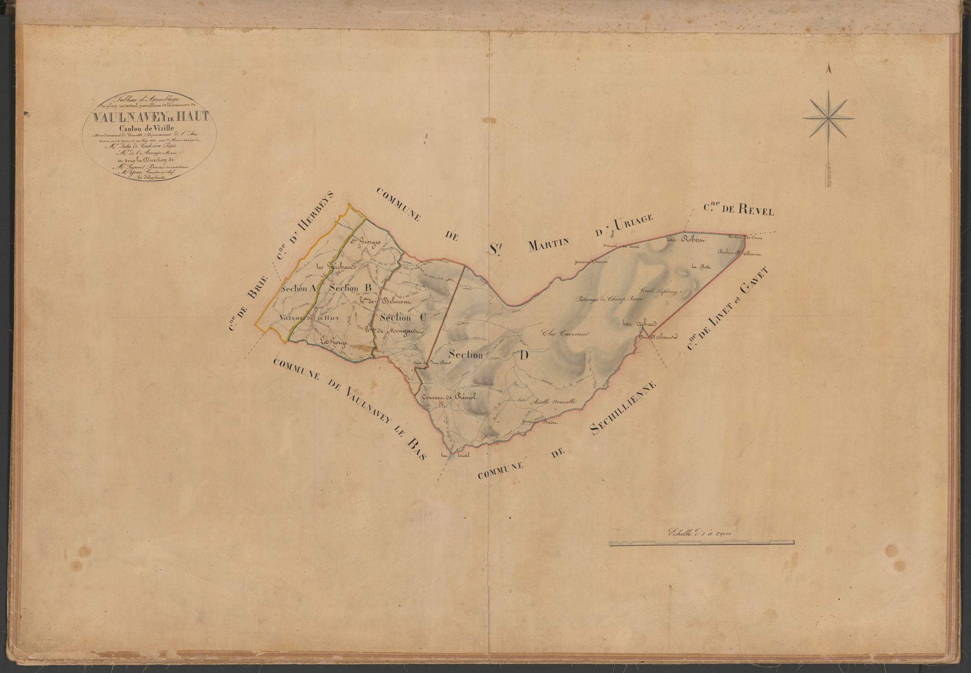 Document emprunté Tableau d'assemblage