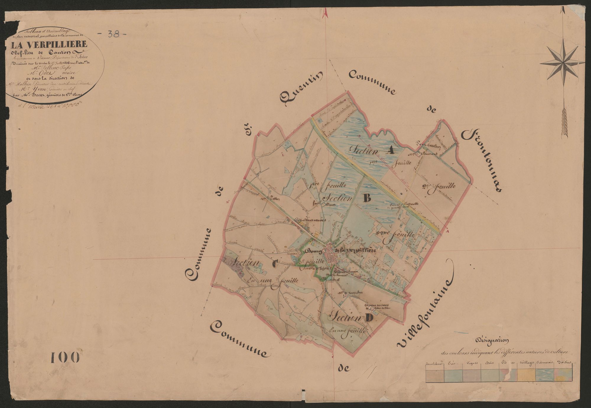 4P4/532 Tableau d'assemblage