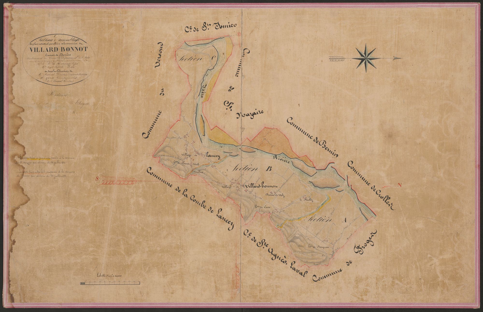 Document emprunté Tableau d'assemblage