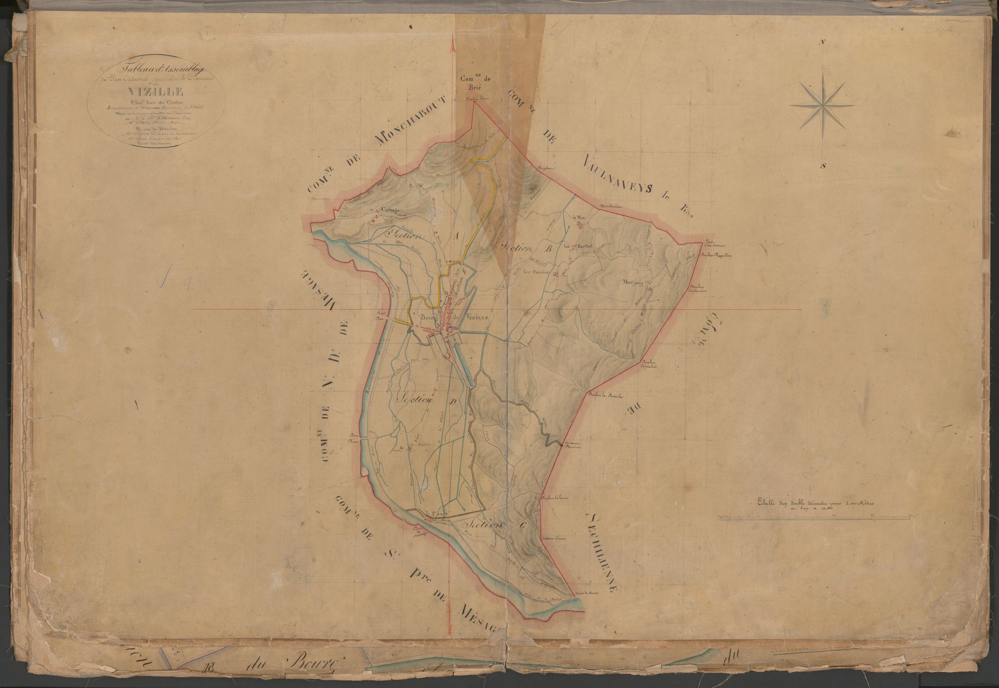 Document emprunté Tableau d'assemblage