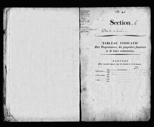 État de sections