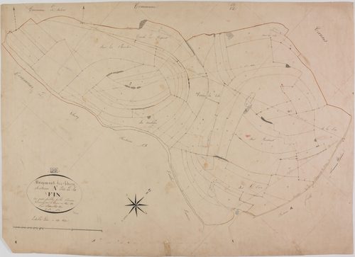 Abergement-lès-Thézy, section A, la Fin, feuille 1.
