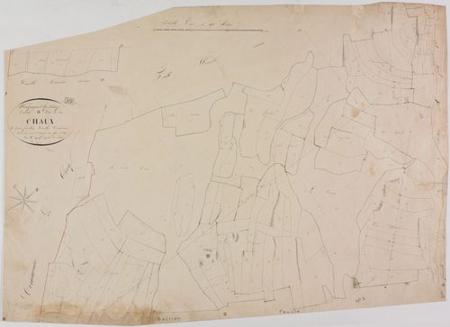 Abergement-lès-Thézy, section B, la Chaux, feuille 2.