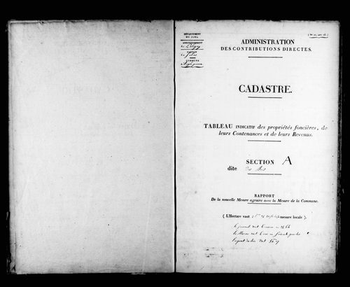 État de sections