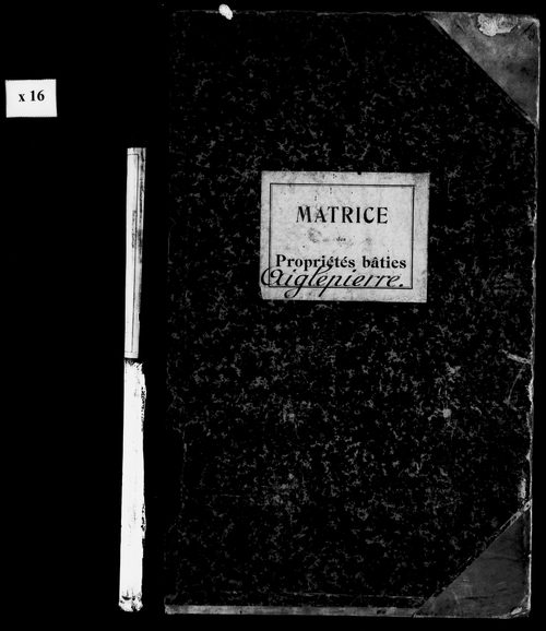 Matrice des propriétés bâties