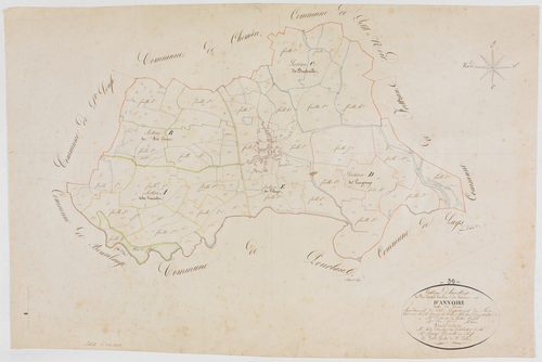 Annoire, tableau d'assemblage.géomètre : Vermot [Auguste ?]