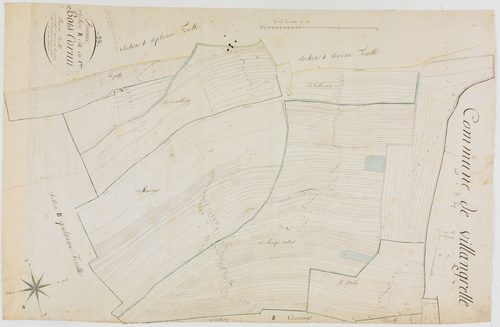 Annoire, section B, le Bois Cornu, feuille 1.géomètre : Olivier Jean-Louis