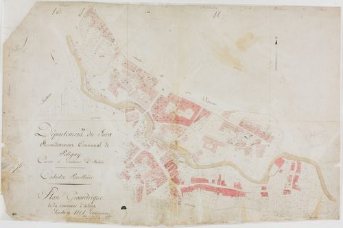 Arbois, section M, feuille 4. [1810] géomètre : [Perrard et/ou Tabey]
