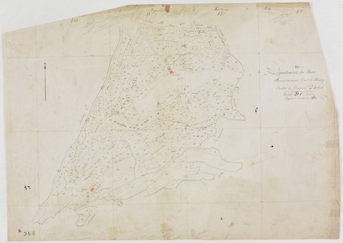Arbois, section D, feuille 1. [1810] géomètre : [Tabey et/ou Perrard]