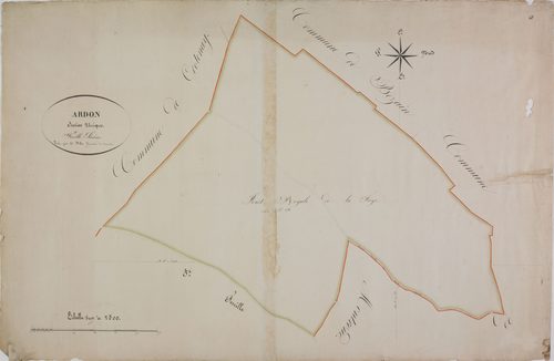 Ardon, section unique, feuille 6.
