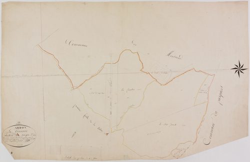 Ardon, section unique, feuille 2.