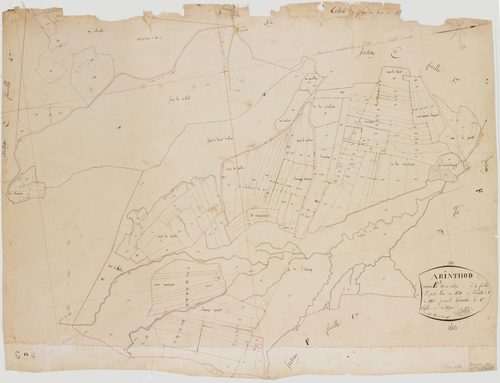 Arinthod, section E, Néglia, feuille 2.géomètre : Billet