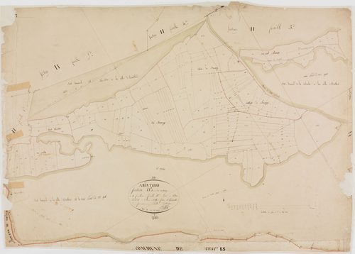 Arinthod, section H, la Montagne, feuille 1.géomètre : Billet