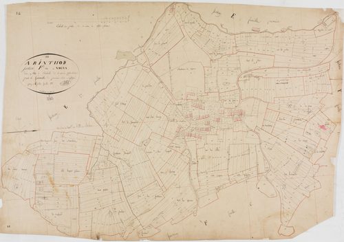 Arinthod, section F, Vogna, feuille 1.géomètre : Billet