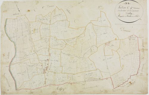 Arlay, section C, Champagne, feuille 4. [1811] géomètre : [Girardet]