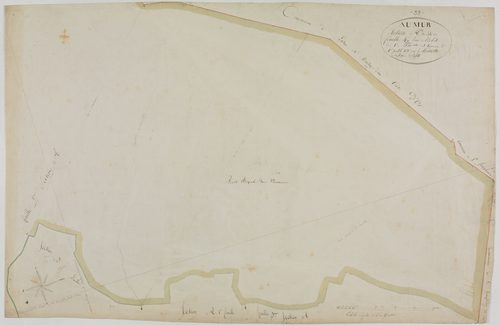 Aumur, section A, le Bief Noir, feuille 4.géomètre : Billet