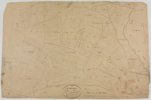 Barésia-sur-l'Ain, section C, Bourbouillon, feuille 5.géomètre : Rosset fils