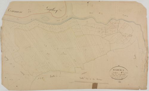 Barésia-sur-l'Ain, section C, Bourbouillon, feuille 1.géomètre : Rosset fils